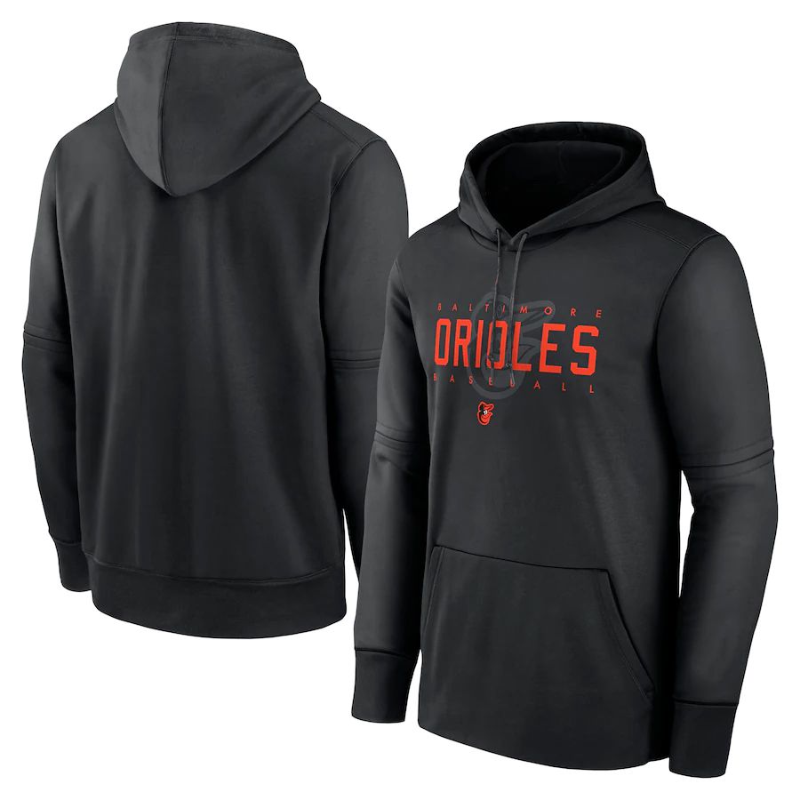 Men 2023 MLB Baltimore Orioles black Sweatshirt style 1->miami marlins->MLB Jersey